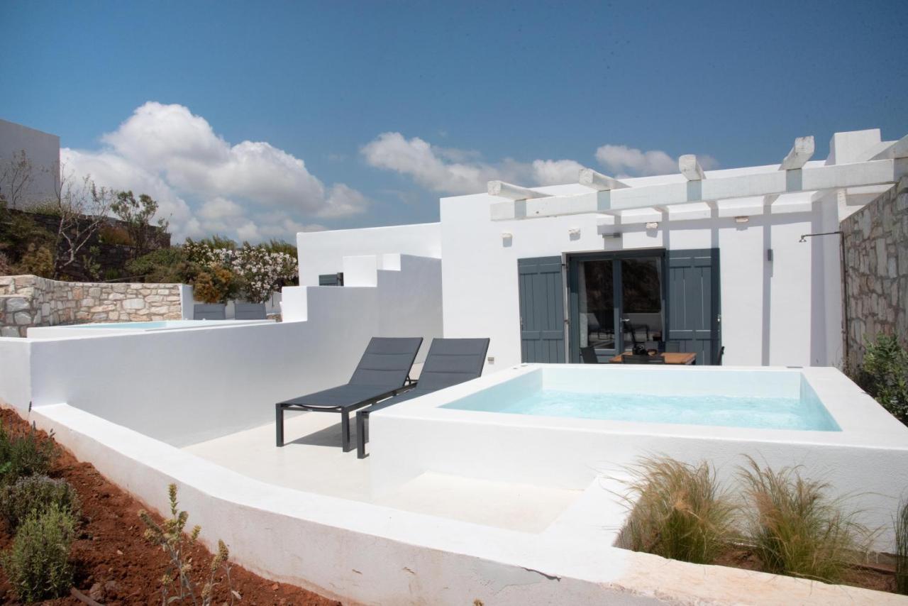 Villa White New 1Bd House With Private Jacuzzi In Isterni Isterni  Exterior foto