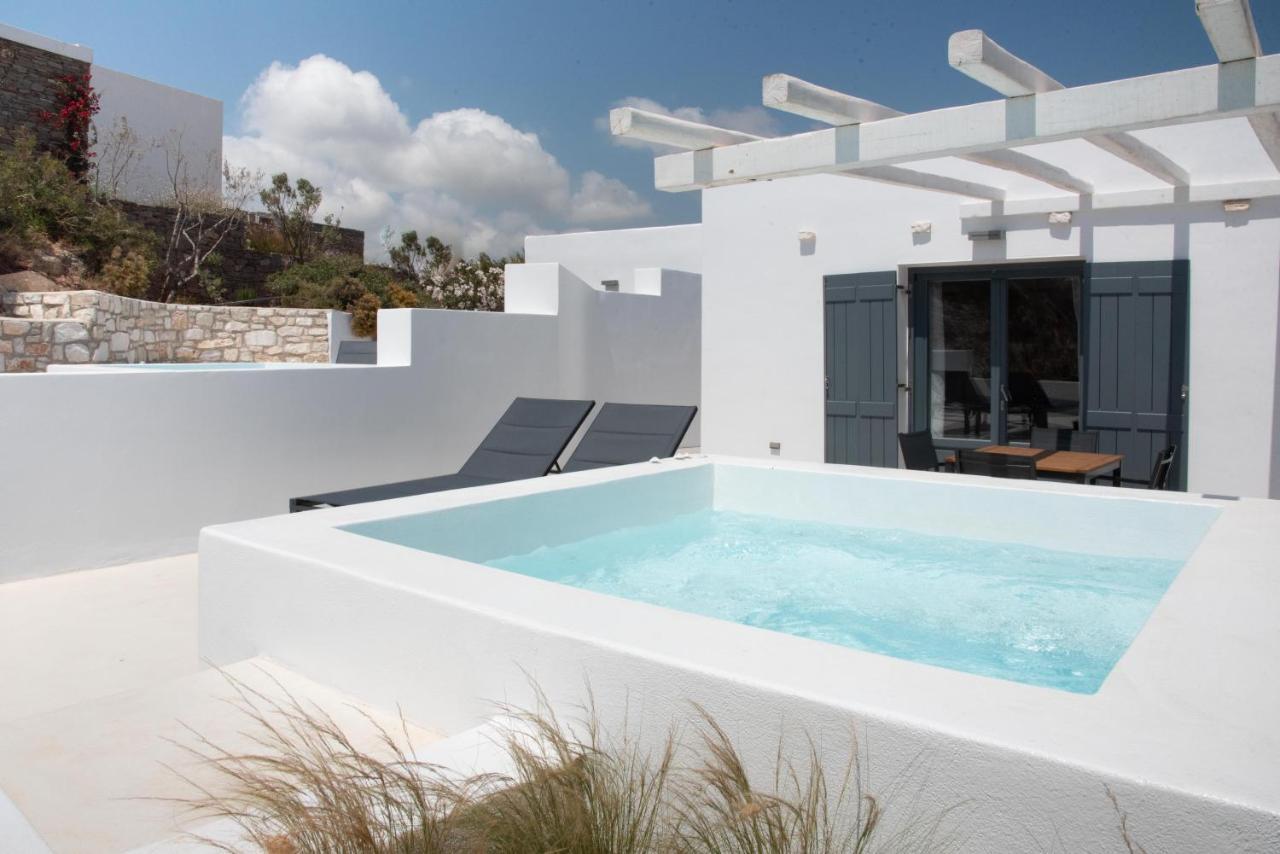 Villa White New 1Bd House With Private Jacuzzi In Isterni Isterni  Exterior foto